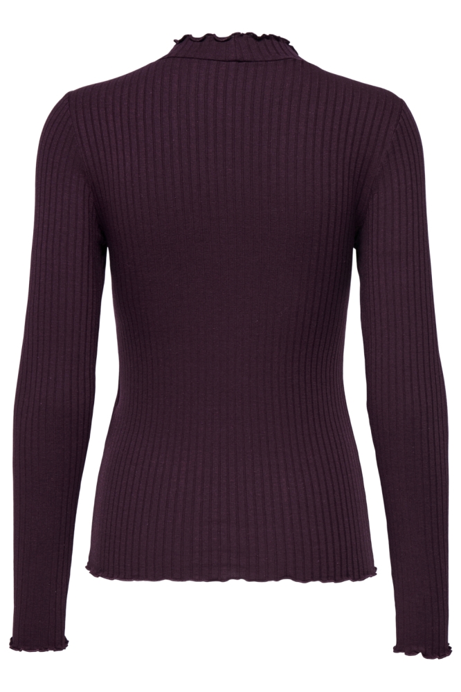 JDYFRANSISKA LIFE L/S HI-NCK TOP JR 15228065 Winetasting